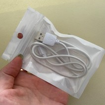 소형 포장용 지퍼봉투 투명 지퍼백 8x13 100매