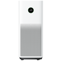 기 샤오미 집 공기청정기 4ProH 세균 바이러스 포름알데히드 디지털 가정용 정화기, 01 화이트