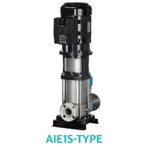 AIE1S-30502-3T 삼상380V 고효율 개별인버터 부스터펌프 2마력 양정54M 구경32mm 양수량 110LPM (42M) 부스