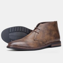 남성가죽부츠 앵클 엔지니어 부츠 사이즈 712 chukka boots 패션 우튼 11