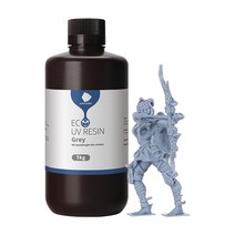 ANYCUBIC ECO UV 수지LCD 3D 프린터에 사용되는 낮은 냄새 안전 405nm, 1kg 그레이 러시아 연방