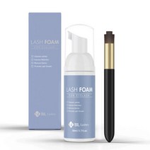 BL 래쉬폼 래쉬샴푸+브러쉬 속눈썹 전처리제 50ml