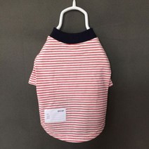 [천삼백케이] [아미아므아] (ami a moi)striipe T-shirt(Red), XL