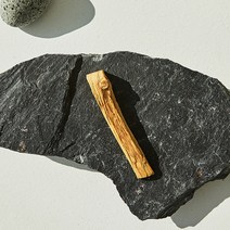 팔로산토 스머지스틱 (Palo Santo Wood) 천연인센스 1pcs & 캠핑용 틴케이스 비아퍼퓸 실내공기정화 천연디퓨저 친환경방향제 내추럴아로마향 캠핑용 요가명상 아로마테라피, 1개 (당일발송)