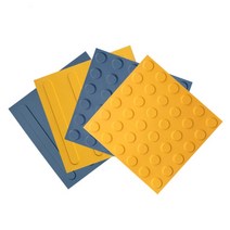 시각장애인 점자블록 미끄럼 방지 보도블록 병원 지하철 마트, 그레이포인트스타일40cm40cm