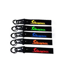 베스파 키링 베스파 레터링 스트랩 키체인 키홀더 체인키링 스쿠터 베스파용품 베스파악세사리, (01)YELLOW