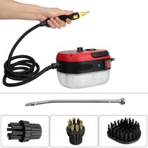 스팀청소기 고압세척기 업소용청소기2500W 220V/110V 고압 고온 가정용 핸드 헬드 스팀 청소기 에어컨 주방, 02 Red_03 UK_02 220V, 02 Red_03 UK_02 220V