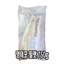 다인 명태포750g 동태포 생선전 동태전 통포 생선까스 제사용 제수용 [3421-0]명태필렛6/8동태필렛750g