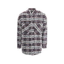 [국내/당일]21FW EMW21246 472 페이스커넥션 트위드 오버사이즈 셔츠 자켓