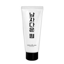 남자 다운 펌 100ml 셀프 투블럭 강력하게 누르는 옆머리 다운펌 11203492, 1개