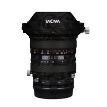 범용호환 Laowa FF S 20mm F4.0C-Dreamer EF 마운트 렌즈 보호대 용 프리미엄 데칼 스킨 안티 스크래치 커, 03 Camo Black