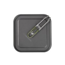ZEROGRAM(제로그램) Ramen Pan Couple경량 2-3명용 스퀘어 심형 프라이팬 1600ml 뚜껑 첨부 Xylan 테플론 가공 PFOA 프리 식세기 대응…