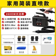 스팀 청소기 살균 미니 발생기 핸드 세차기 예쁜, 단일사이즈, D