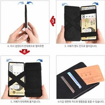 여행지갑 투딘 골프지갑 요술지갑 자석지갑 7.5cmX16.5cm 여자