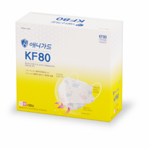 애니가드 꿈꾸는 고래 웰빙 황사 마스크 뉴 프리미엄 소형 KF80, 혼합색상, 600개, 1개입
