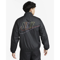 [매장정품]나이키 스우시 멀티 컬러 퓨추라 클럽 풀집 우븐 바막막이 트레이닝 재킷 DX0673-010