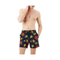 Vilebrequin Requins 자수 수영 반바지 - BLUE