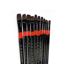 칠성당 790F 반황모 (평붓) 1~20호 수채화 회화 채색 붓, 20호(123045)