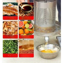 즙짜는 기계 수동 스텝 착즙기 스테인레스 압착기, (12 리터) 201 스테인레스 스틸 프레스