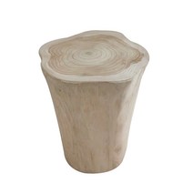 나무 의자 통나무 라운드 사이드테이블 인테리어, 높이30cm 지름 21-24cm