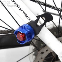JS automotive 자전거 전동킥보드 싸이클 야간 LED 미니라이트 전조등 후미등 안전등 악세사리용품, 컴팩트루비라이트 - 블랙