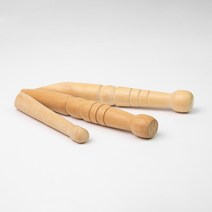 나무 괄사 백단 지압봉 안마봉 발마사지 도구 갈사 마사지봉, 백단지압봉 1세트
