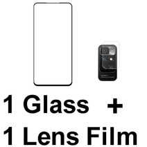 레드미 용 4 IN 1 Glass 노트 프로 max 카메라 렌즈 샤오미 강화 스크린 보호대, 11 레드미 노트 11T 5G, 03 1 Glass and 1 렌즈