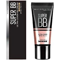 메이블린 비비크림 sp 비비 울트라 커버 01 내츄럴 오커 spf50pa++++ 자외선 차단, 02 미디엄 오커, 자외선 관리