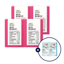 [CJ단독] 셀티바 엘라콜라겐 4박스+ rTG 오메가3 2팩, 없음