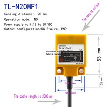 녹스센서 OMRON 근접 정통 센서 N10ME2 N20ME1 N20ME2 N20MF2, 10.TL-N20MF1