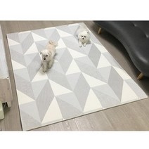1+1 헤링본우드 140x200x1.0cm 거실바닥매트 아기 놀이방매트 층간소음매트 PVC 롤 유아 베란다 매트 놀이매트 아기놀이매트 층간소음해결방법 층간소음방지매트 방음매트 어린이매트 바닥매트 PVC놀이방매트 충격흡수매트 PVC거실매트 아이방매트 강아지매트, 08-해피테라조 (2장)