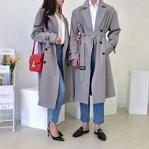 메이블 / 메이블자체제작 남녀공용 커플 트렌치코트 (4color)