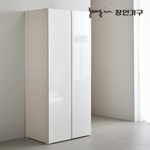 [3천원★즉시할인]장인가구 블랑쉬 800 이불장 옷장 장롱 시스템옷장, 화이트