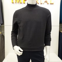 임페리얼 스트라이프 터틀넥 반폴라 티셔츠 ISZ1402