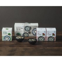 해비즌 강원도 정선 동결건조 곤드레 톡 선물세트 3박스 구성, 1박스 (5포*3 박스) 30인분