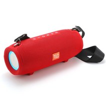 블루투스 스피커 앰프 T& G TG322 40W 휴대용 블루투스 스피커 3600MAH RGB LED 빛 무선 Boombox 방수, 03 빨간_01 3