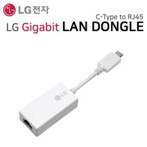 LG 그램 정품 17ZD990-VX70K 시리즈 기가비트 랜카드 랜젠더 LAN 이더넷 아답터 인터넷 C타입 RJ45 노트북용, LG 기가랜 화이트