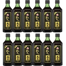 오뚜기 8년숙성흑초, 12개, 600ml
