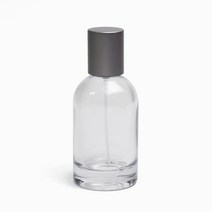 새로핸즈 클램프 타입 유리 향수공병 샤르망 투명 무광실버캡 50ml, 단품