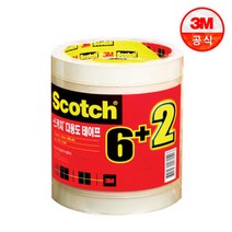 스카치 다용도 테이프 리필 3인치 12mmx20m 8롤, 스카치 다용도 테이프 리필 3인