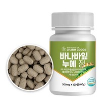 바나바잎 누에 추출 분말 정 HACCP인증 120정 1병