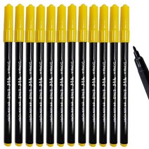 동아 체크마킹 컴퓨터용 싸인펜(12본) 청색 2타 + 하얀손 수정테이프 HST-2000 1개, 1세트