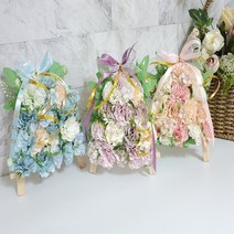 카네이션 조화 미니 화환