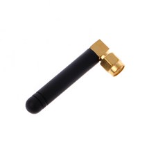 직각 SMA 남성 커넥터 2DBI 50mm 인 433MHz 안테나, 검은 색