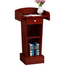 인포메이션 단상 교탁 학교 강연대 무대 사회자 연설대 강의대, C 서랍형 화이트