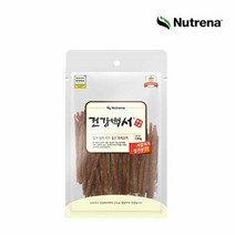 건강백서 강아지간식 얇게썰어 먹기좋은 오리고기 120G, 단품
