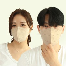 에이앤피 KF94 중형 대형 새부리형 베이지 살색 마스크 100매, 에이앤피 KF94 중형 베이지100매