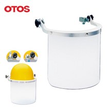 안전모 투명 얼굴가리개 페이스쉴드 보안면 방역쉴드 안면보호 전면고글 얼굴쉴드 페이스실드, 1개