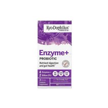 Kyolic Wakunaga - Kyo Dophilus Probiotics Plus Enzymes 60 캡슐 Dairy-Free
