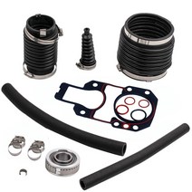 MARKGOO 30-803097T1 트랜섬 수리 키트 MerCruiser Sterndrive Alpha One R MR 아웃드라이브 씰 짐벌 베어링 배기 벨로우 호스 클램프 아웃